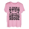 Es braucht einen Bolzen, um ein Haus für Holzbearbeitung zu bauen T-Shirt
