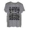 Es braucht einen Bolzen, um ein Haus für Holzbearbeitung zu bauen T-Shirt