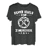 Zimmerer Job Schreiner Zimmermeister Zimmermann T-Shirt