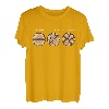 T-Shirt aus Holz, sägen, viertelsägen, Viertelsägen T-Shirt