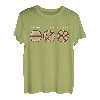 T-Shirt aus Holz, sägen, viertelsägen, Viertelsägen T-Shirt
