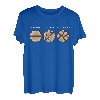 T-Shirt aus Holz, sägen, viertelsägen, Viertelsägen T-Shirt
