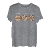 T-Shirt aus Holz, sägen, viertelsägen, Viertelsägen T-Shirt