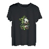 Niedlicher Happy Kawaii Panda umarmt chinesische Bambus-Shoot T-Shirt
