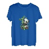 Niedlicher Happy Kawaii Panda umarmt chinesische Bambus-Shoot T-Shirt