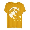 Wolf und Mond Silhouette Wölfe Spruch T-Shirt