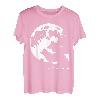 Wolf und Mond Silhouette Wölfe Spruch T-Shirt
