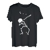 Betupfen des Golf-Skeletts! Lustiger Golfspieler T-Shirt