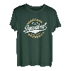 Herren Sawdust is Man Glitter - Lustige Zimmermanns-Holzbearbeitung T-Shirt
