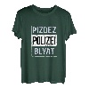 Polizist Geschenk-Idee Beruf Cyka Blyat Russia T-Shirt