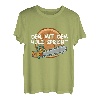Der mit dem Holz Spricht Kettensäge Holzfäller Waldgänger T-Shirt