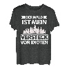 Holzfäller Wald Waldarbeiter Holzhacken Kettensäge Lustig T-Shirt