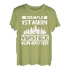 Holzfäller Wald Waldarbeiter Holzhacken Kettensäge Lustig T-Shirt