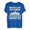 Holzfäller Wald Waldarbeiter Holzhacken Kettensäge Lustig T-Shirt