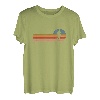 Arborist Kettensäge Baumschneider Logger Silhouette Retro T-Shirt