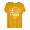 Als Erstes Trinke Ich Kaffee Dann Baue Ich Dinge Tischler T-Shirt