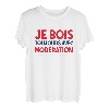 Ich Bois Immer Mit Moderation, Ich bin Moderation Bier T-Shirt