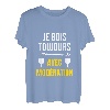 Ich holz immer mit Moderation Aperition Humor trinken Getränk T-Shirt