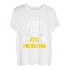 Ich holz immer mit Moderation Aperition Humor trinken Getränk T-Shirt
