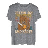 Herren Holzfäller Ich kam sah und sägte Kettensäge Motorsäge T-Shirt
