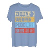 Zielen werfen Pudel Bier Kegeln Kegler Sportkegler Kegel T-Shirt