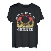 Herren Der tut nix der will nur grillen BBQ Grillen Grill Spruch T-Shirt