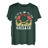 Herren Der tut nix der will nur grillen BBQ Grillen Grill Spruch T-Shirt