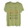 Love Heart Wood Tee Grunge/Vintage-Stil, schwarzes Holz T-Shirt
