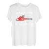Je peux pas Je muss Holzkettensäge Holzfäller T-Shirt