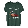 Herren Lustiger Spruch Holzfäller mit Axt Kettensäge T-Shirt