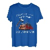 Herren Lustiger Spruch Holzfäller mit Axt Kettensäge T-Shirt