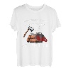 Herren Lustiger Spruch Holzfäller mit Axt Kettensäge T-Shirt