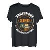 Herren Sägespäne sind Männer Glitzer Kettensäge Holzfäller T-Shirt