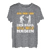Aus dem Weg, der Papa will Holz machen, Holzfäller Lustiges T-Shirt