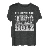Kaffee & Holz Spruch Möbelbauer Tischler Papa Opa Schreiner T-Shirt