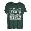 Kaffee & Holz Spruch Möbelbauer Tischler Papa Opa Schreiner T-Shirt