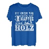 Kaffee & Holz Spruch Möbelbauer Tischler Papa Opa Schreiner T-Shirt
