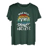 Marimba Retro Runs With Mallets Musician Marching Band T-Shirt