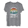 Marimba Retro Runs With Mallets Musician Marching Band T-Shirt