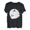 Wolf und Mond Silhouette Wölfe Spruch T-Shirt