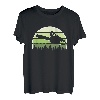 Holz Retro Kettensäge - Holzfäller Forst Wald Lustiges Holz T-Shirt