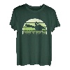 Holz Retro Kettensäge - Holzfäller Forst Wald Lustiges Holz T-Shirt