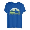 Holz Retro Kettensäge - Holzfäller Forst Wald Lustiges Holz T-Shirt