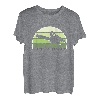 Holz Retro Kettensäge - Holzfäller Forst Wald Lustiges Holz T-Shirt