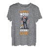 Schneiden von Holz und sieht gut aus T-Shirt