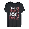 Er holz für drei aber ich isst mich für zwei Future Papa T-Shirt
