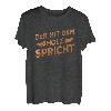Der Mit Dem Holz Spricht Zimmermann Zimmerer Geschenk T-Shirt