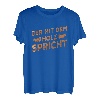 Der Mit Dem Holz Spricht Zimmermann Zimmerer Geschenk T-Shirt