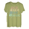 Ich kam sah und sägte Baum Holz Arbeiter T-Shirt