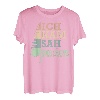 Ich kam sah und sägte Baum Holz Arbeiter T-Shirt